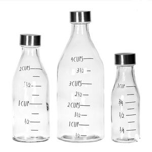Rae Dunn glass measuring glasses